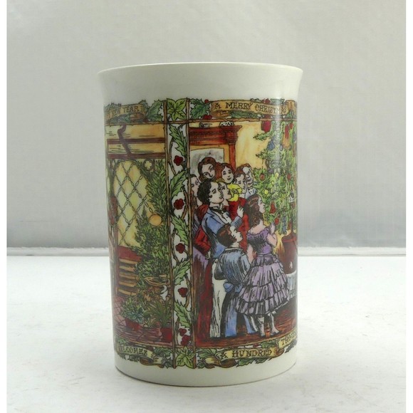 Christmas Party Christmas Cheer Mug - Dunoon Stoneware Scotland Coffee Cup - Picture 2 of 6